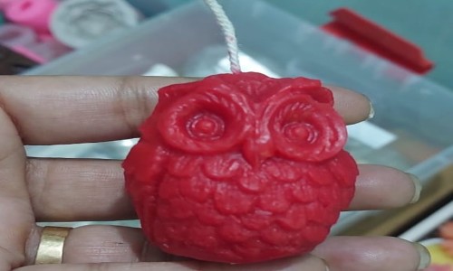 owl candle