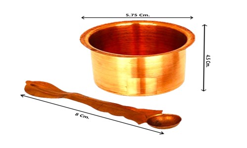 Vadik Art Copper Panchpatra in meerut up