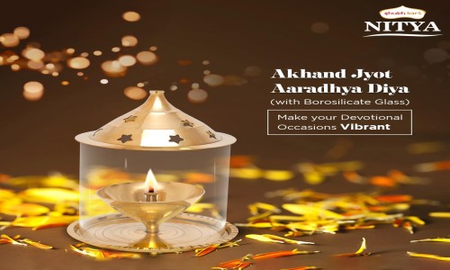 Vadik Art Akhand Jyot Aaradhya manufacture in meerut up