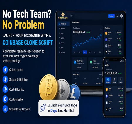 No Tech Team? No Problem — Launch Your Exchange with a Coinbase Clone Script