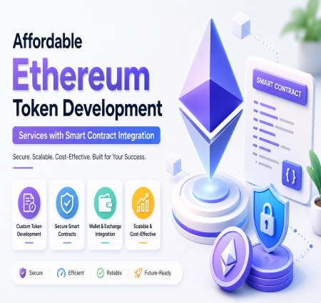 Affordable Ethereum Token Development Services with Smart Contract Integration