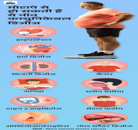 वसा की अधिकता से होने वाली हानियां