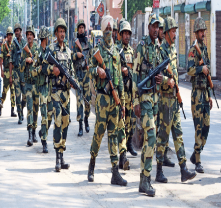 सेना तथा पुलिस का पुनर्गठन