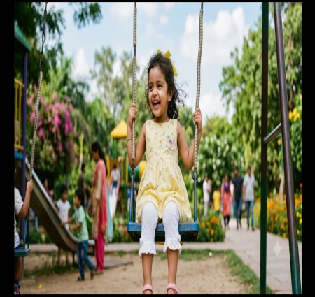 Bacchon Ki Hansi: Park Mein Beetee Ek Khubsoorat Shaam