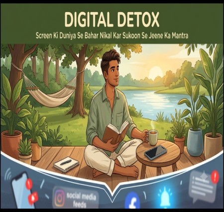 Digital Detox: Screen Ki Duniya Se Bahar Nikal Kar Sukoon Se Jeene Ka Mantra