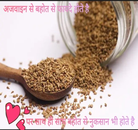 अजवाइन के फायदे और नुकसान