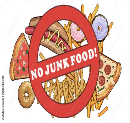 DON T EAT JUNK FOOD