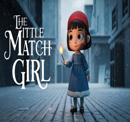 The little girl