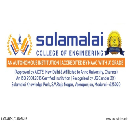 Solamalai College Of Engineering – Among Leading Madurai Engineering Colleges for Quality Technical Education