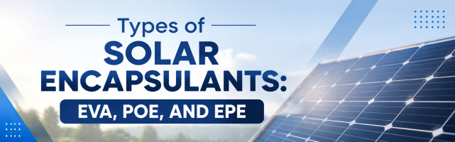  Types of Solar Encapsulants: EVA, POE, and EPE Contact