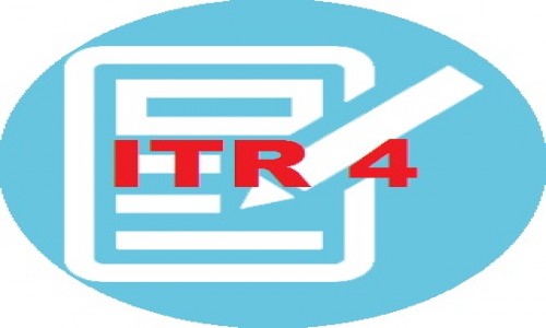 INCOME TAX RETURN (ITR-4) FORM FILING