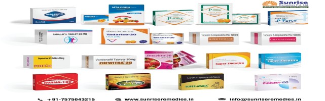 ED and PE Products Manufacturers at Sunrise Remedies Pvt  Ltd