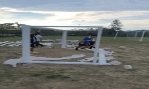 Moveable Football Goal Post